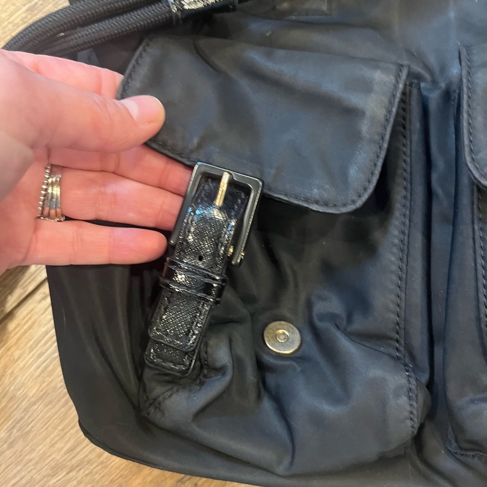 Tory Burch black nylon backpack - Picture 5 of 9